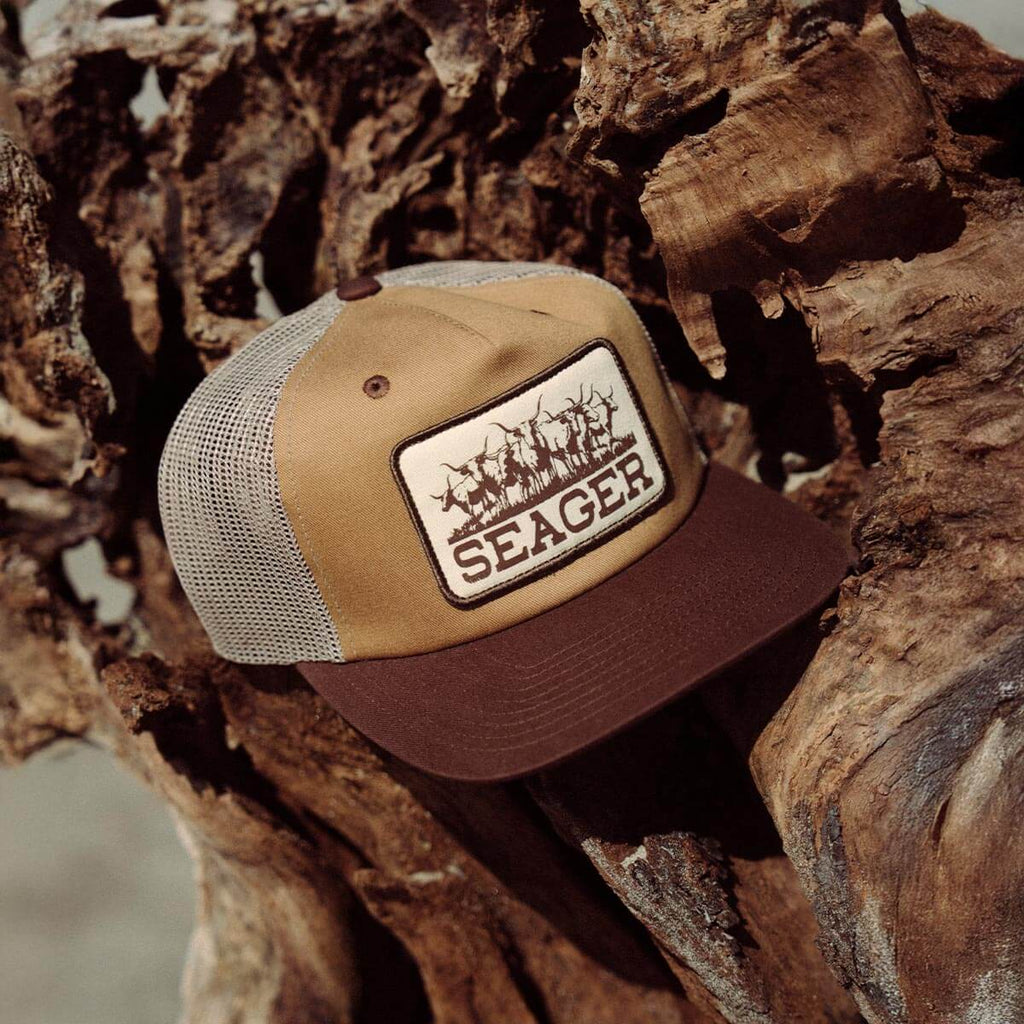 Seager Hat The Herd Trucker Snapback