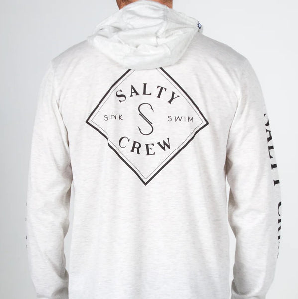 Salty Crew Mens Shirt Tippet Pocket Hood Tech Tee