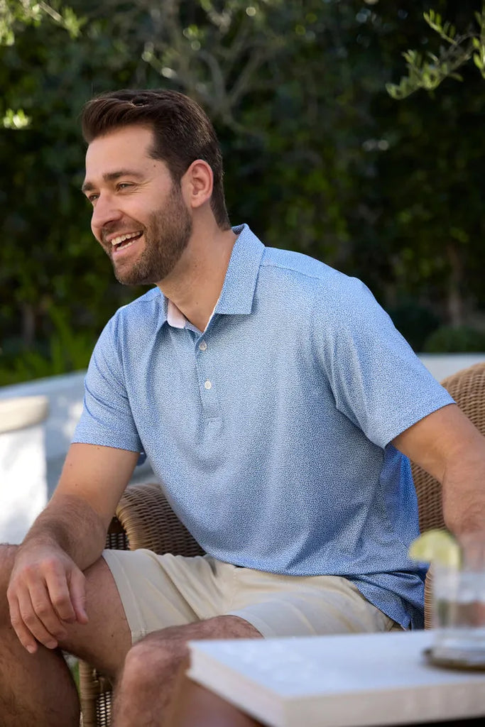 Toes On The Nose Mens Knit Clubhouse Polo