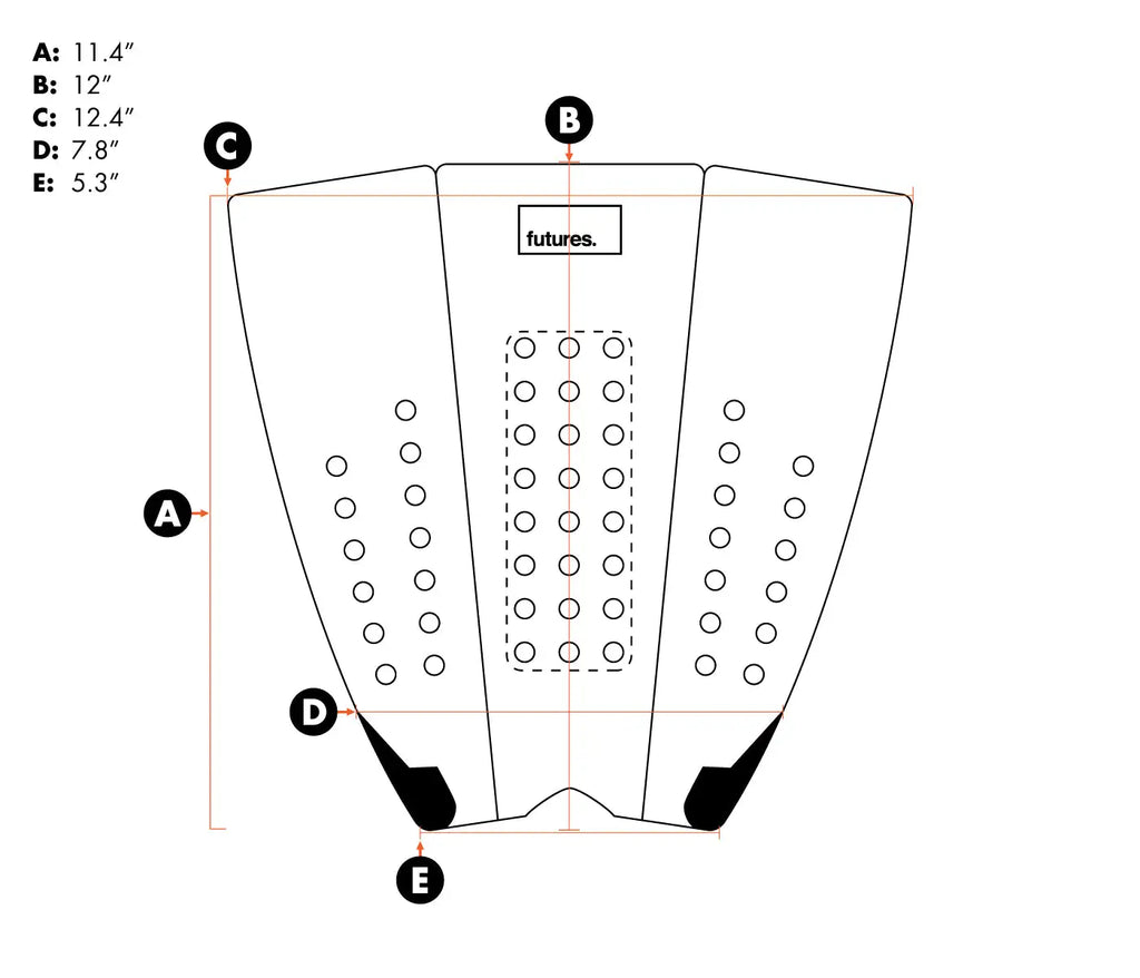 Futures Traction Pad Brewster Narrow
