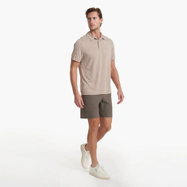 Vuori Mens Knit Twill Polo