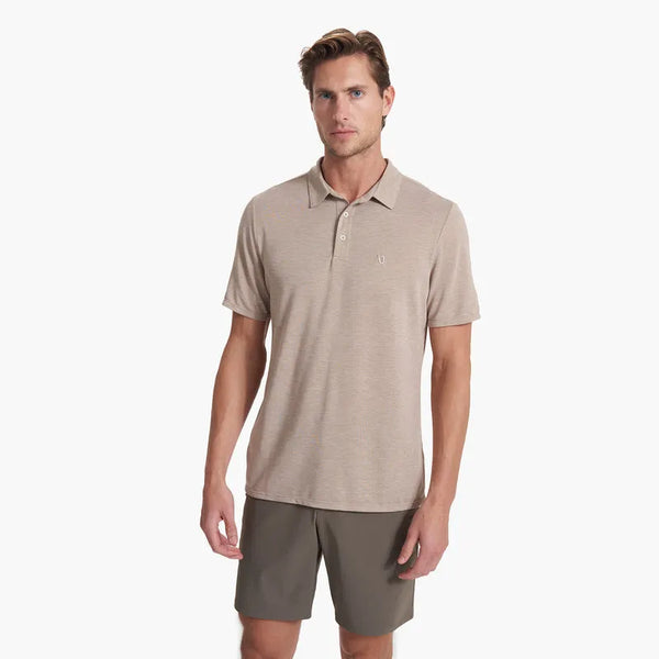 Vuori Mens Knit Twill Polo