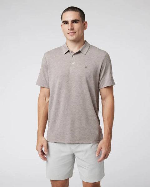 Vuori Mens Knit Twill Polo