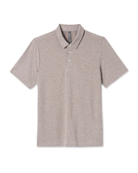 Vuori Mens Knit Twill Polo