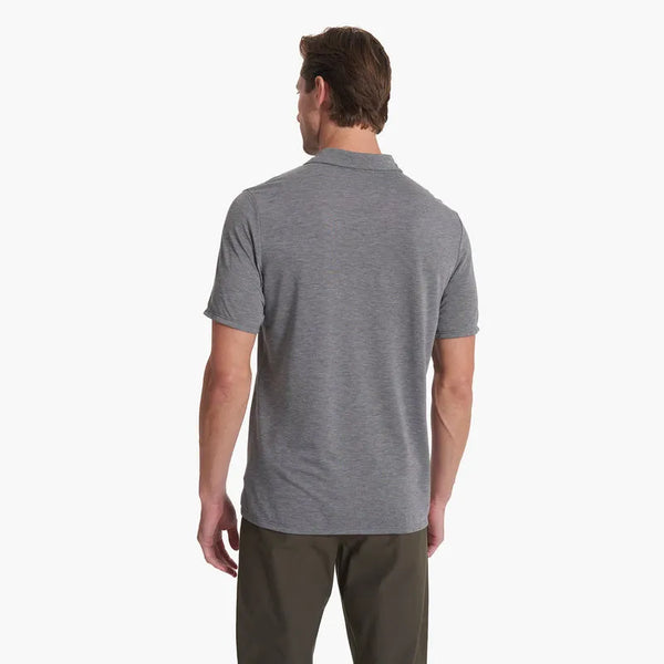 Vuori Mens Knit Twill Polo