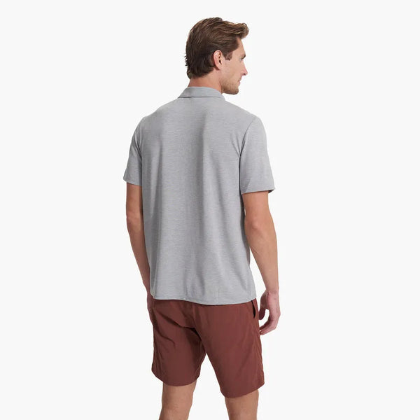 Vuori Mens Knit Twill Polo