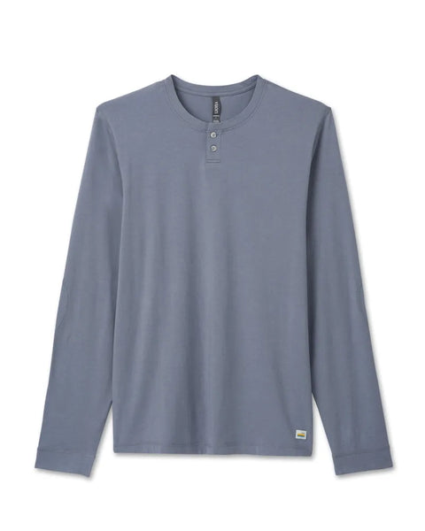 Vuori Mens Shirt Long-Sleeve Ever Henley