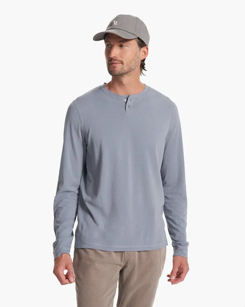 Vuori Mens Shirt Long-Sleeve Ever Henley