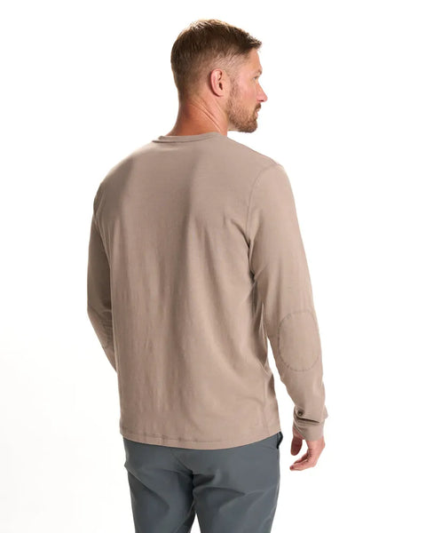 Vuori Mens Shirt Long-Sleeve Ever Henley