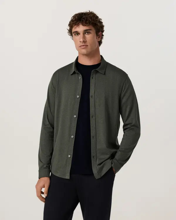 Vuori Mens Shirt Long Sleeve Ponto Button Down