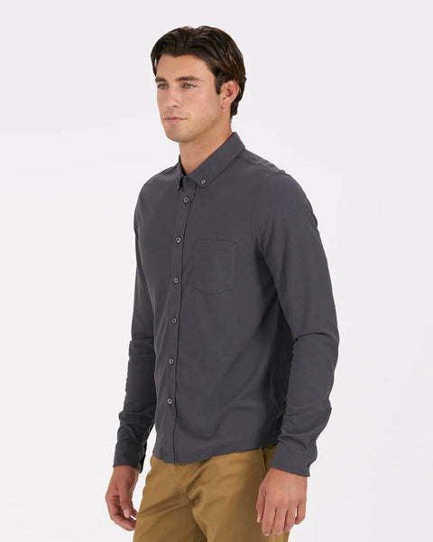 Vuori Mens Shirt Long-Sleeve Ace Button-Down