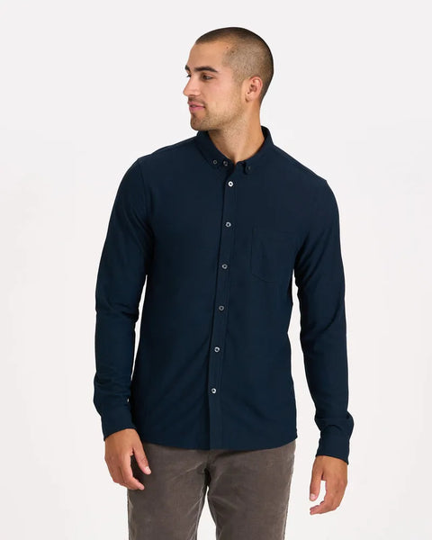 Vuori Mens Shirt Long-Sleeve Ace Button-Down