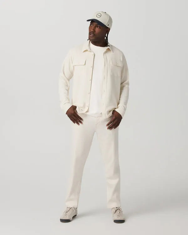 Vuori Mens Jacket Waffle Shirt Jacket