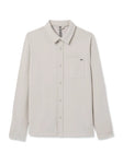 Vuori Mens Jacket Beldon Shirt Jacket Knit Twill