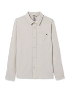 Vuori Mens Jacket Beldon Shirt Jacket Knit Twill