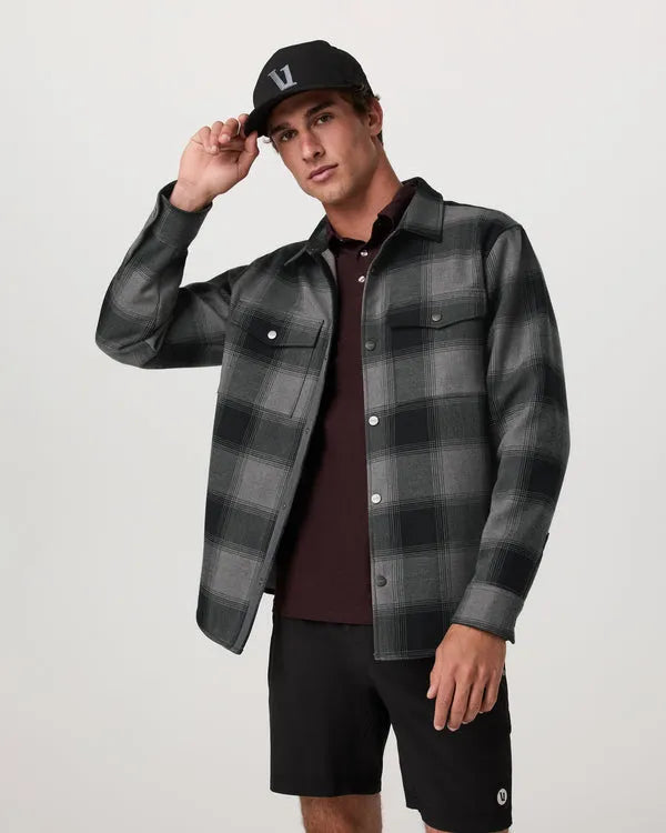Vuori Mens Jacket Range Shirt Jacket 2.0