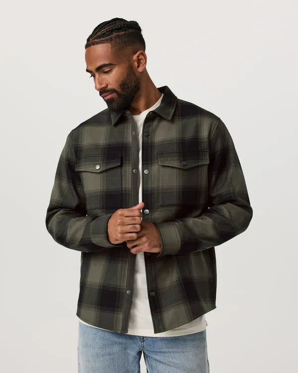 Vuori Mens Jacket Range Shirt Jacket 2.0