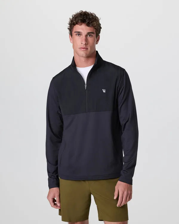 ウィーそふと！ Vuori Mens Sweatshirt Sunday Element Half Zip