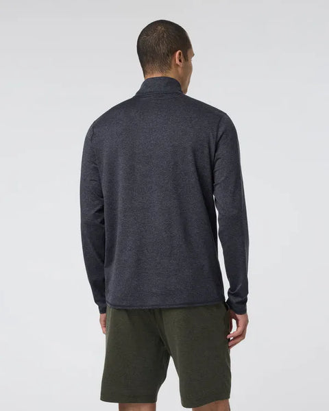 Vuori Mens Shirt Ponto Half Zip Mock Neck