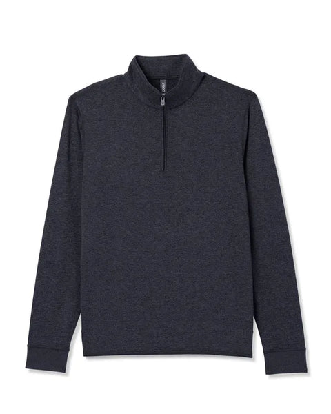 Vuori Mens Shirt Ponto Half Zip Mock Neck