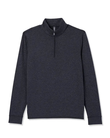 Vuori Mens Shirt Ponto Half Zip Mock Neck