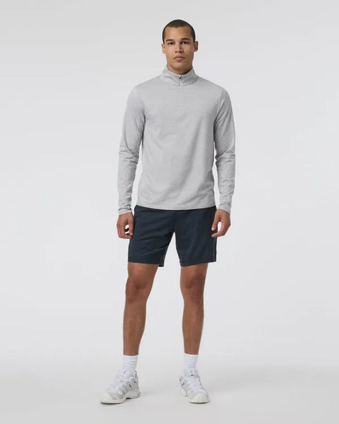 Vuori Mens Shirt Ponto Half Zip Mock Neck