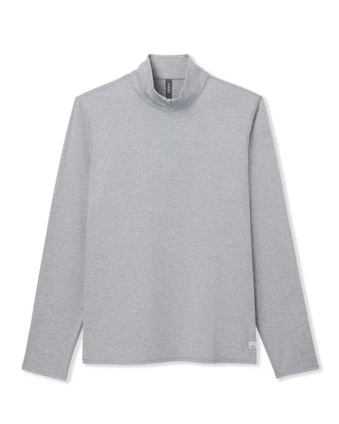 Vuori Mens Shirt Ponto Half Zip Mock Neck
