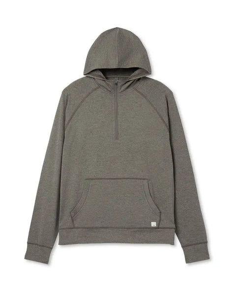 Vuori Mens Sweatshirt Ponto Performance Half Zip Hoodie