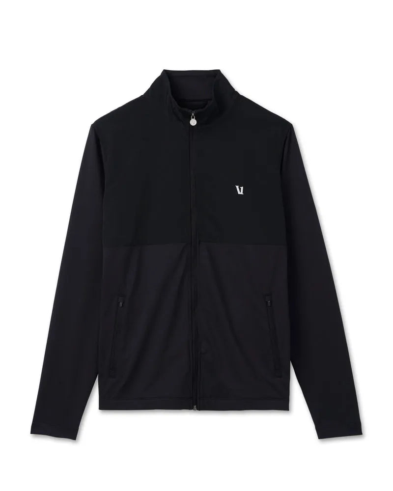 Vuori Mens Jacket Sunday Element Track - S / Black (BLK)
