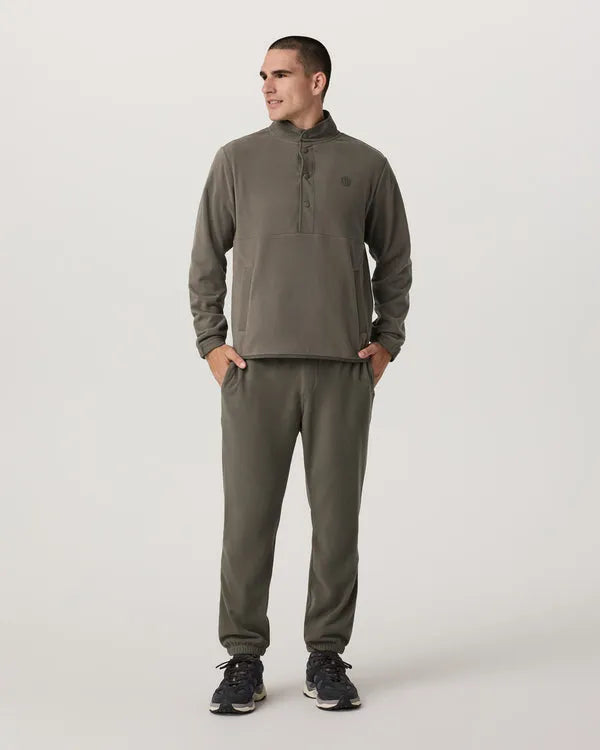 Vuori Mens Jacket Aspen Half Snap