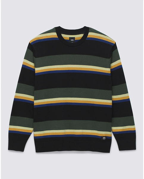 Vans Mens Sweater Tacuba Stripe Crew