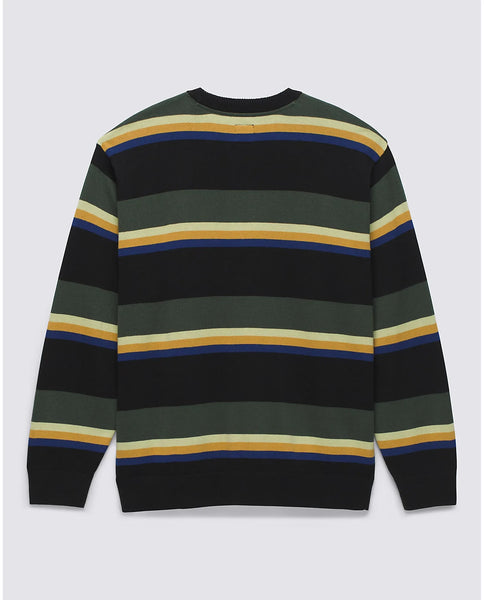 Vans Mens Sweater Tacuba Stripe Crew