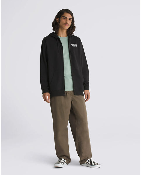 Vans Mens Sweatshirt Rose Rosette Full Zip Hoodie
