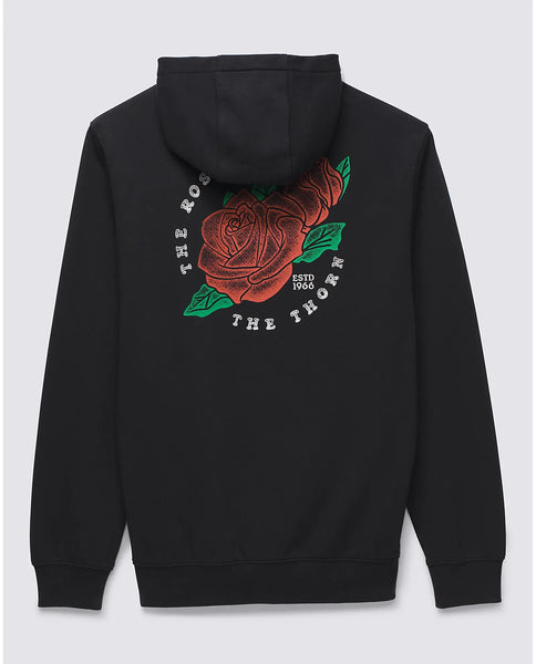 Vans Mens Sweatshirt Rose Rosette Full Zip Hoodie