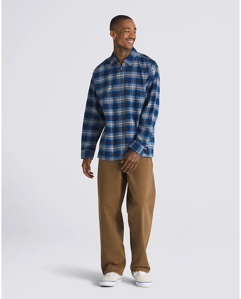 Vans Mens Shirt Montwood Zip Flannel