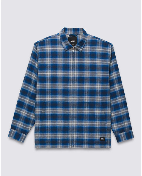Vans Mens Shirt Montwood Zip Flannel