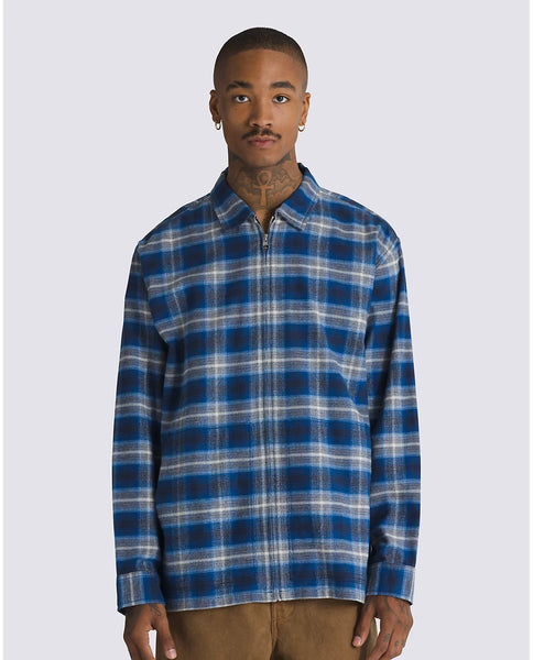 Vans Mens Shirt Montwood Zip Flannel