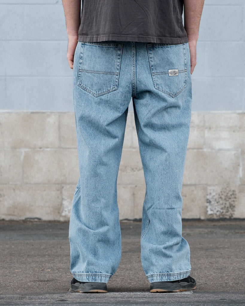 Vissla Mens Pants Big Timer Baggy 5 Pocket Jean