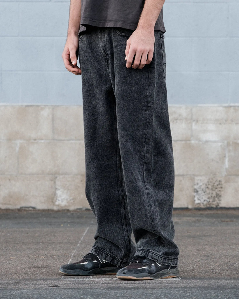 Vissla Mens Pants Big Timer Baggy 5 Pocket Jean