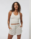 Vuori Womens Tank Top Halo Performance Crop 2.0