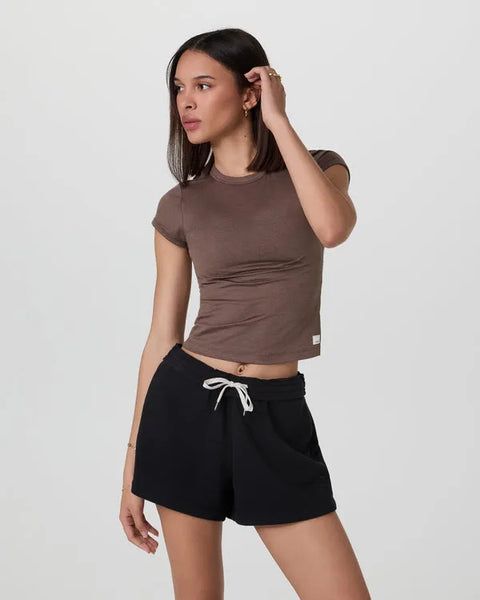 Vuori Womens Shirt Halo Baby Tee