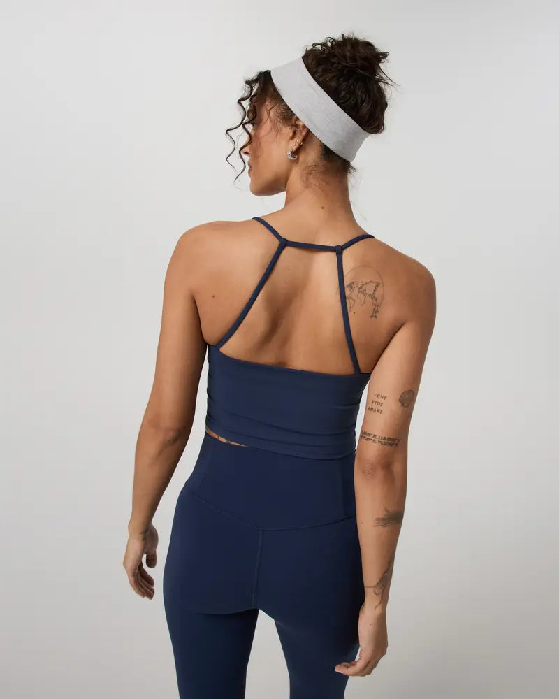 Vuori Womens Tank Top Vuori AllTheFeels Strappy Back