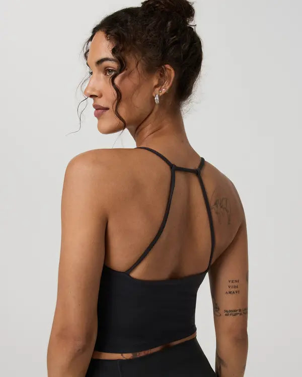 Vuori Womens Tank Top Vuori AllTheFeels Strappy Back