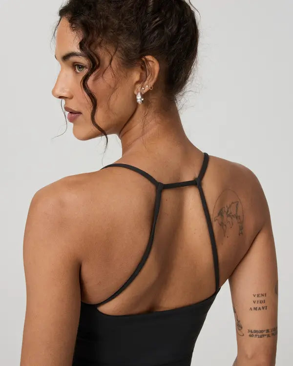 Vuori Womens Tank Top Vuori AllTheFeels Strappy Back