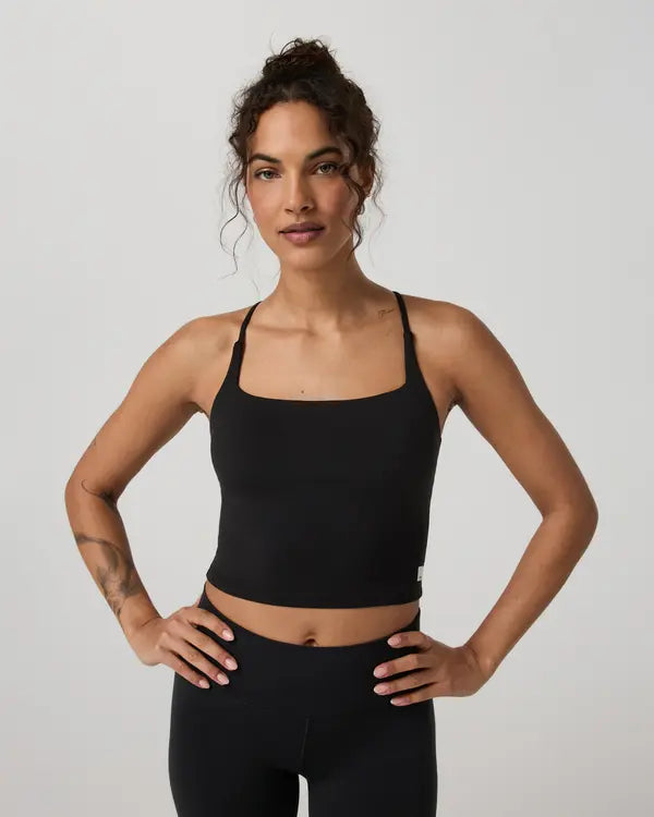 Vuori Womens Tank Top Vuori AllTheFeels Strappy Back
