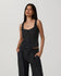 Vuori Womens Tank Top Trestles Twill Button Front Top