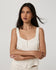Vuori Womens Tank Top Trestles Twill Button Front Top