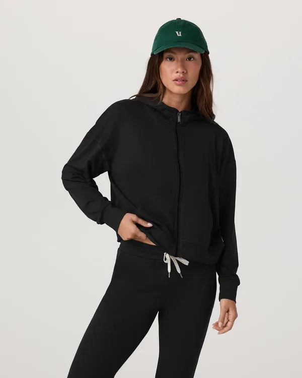 Vuori Womens Sweatshirt Halo Modern Full Zip Hoodie