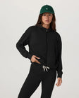 Vuori Womens Sweatshirt Halo Modern Full Zip Hoodie