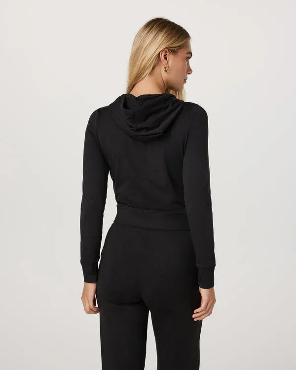 Vuori Womens Shirt Halo Mini Full Zip Hoodie